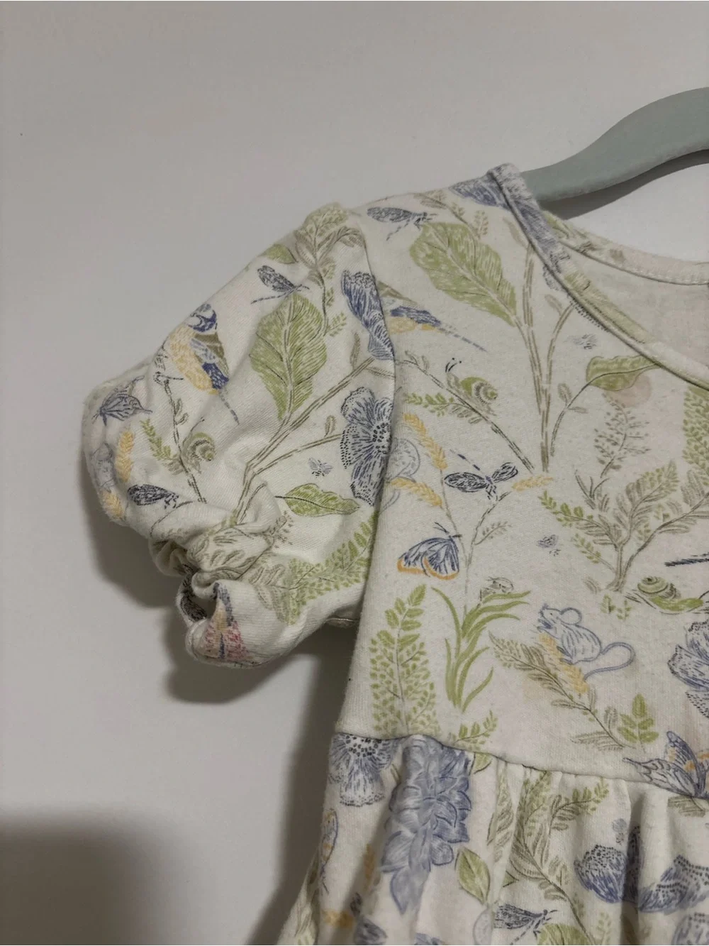 Magnetic Me floral dress birds butterfly 4T